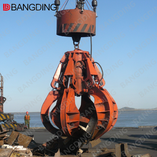 Electric Hydraulic Scrap Grab