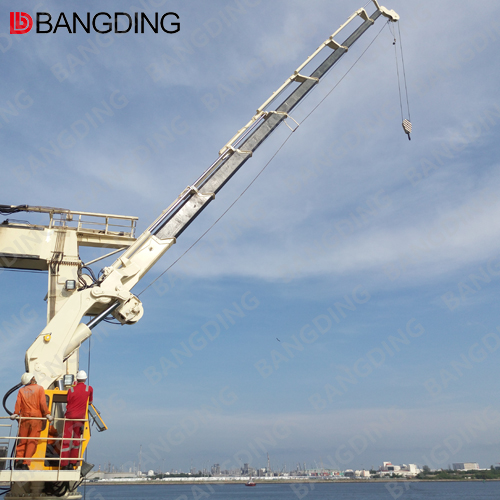 Telescopic Boom Crane（White）