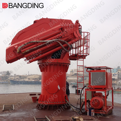 Telescopic Boom Crane（Red）