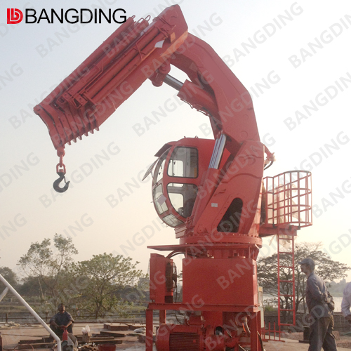 Telescopic Boom Crane（Red）