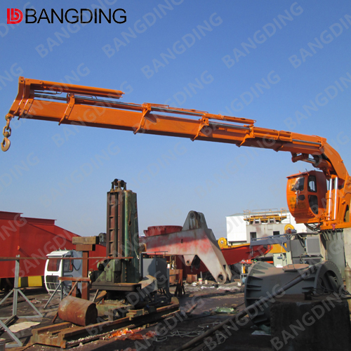 Telescopic Boom Crane（Orange）