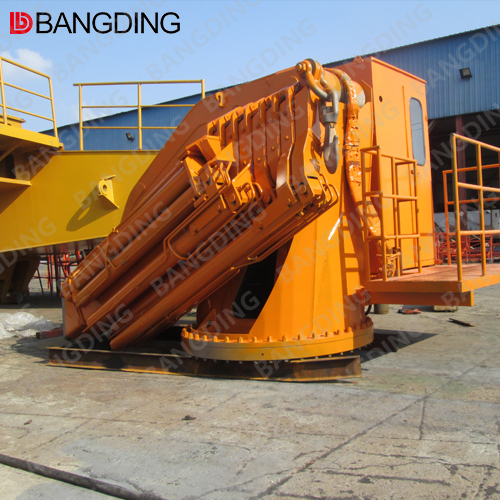 Telescopic Boom Crane（Orange）