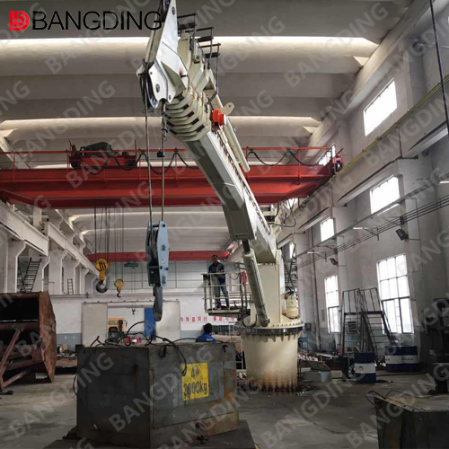 Telescopic Boom Crane（White）