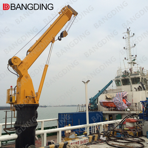 Telescopic Boom Crane（Yellow）