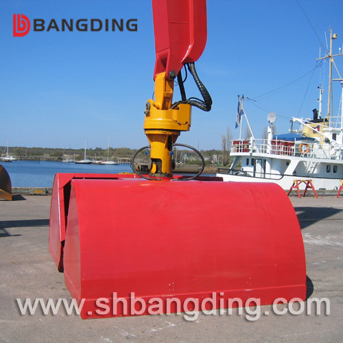 Clamshell grab for excavator